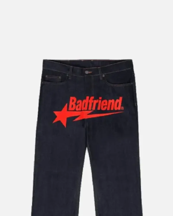 Badfriend Star Jeans – Red