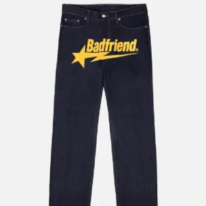 Bad Friend Star Jeans – Yellow