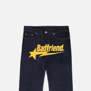 Bad Friend Star Jeans – Yellow